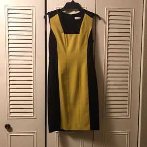 Calvin Klein Colorblock Dress